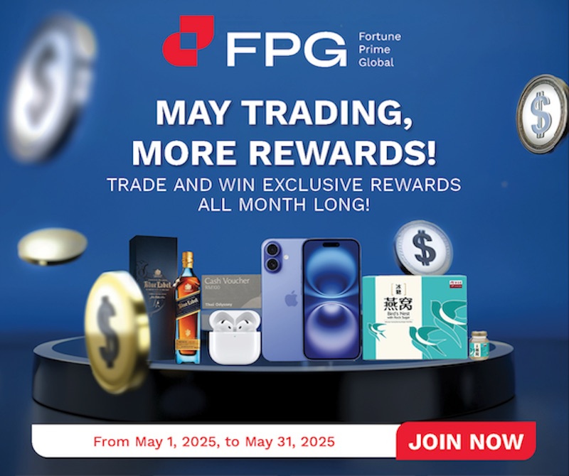 FPG May Trading Event: Win iPhone 16, AirPods & More